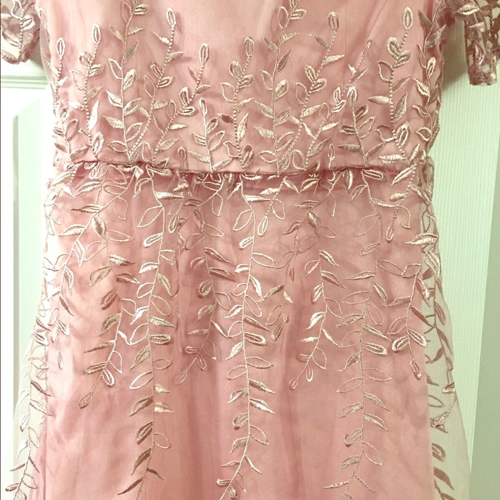 Simple evening dress