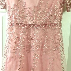 Simple evening dress