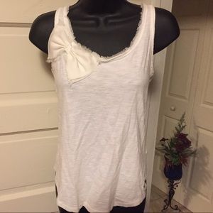 Women's size S tank top white Hollister