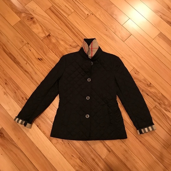jacket burberry black