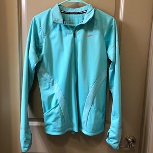 Tiffany Blue Nike Dri-Fit Running Jacket