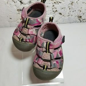 KEEN Infant Toddler Alamosa Leather Shoes  size 5