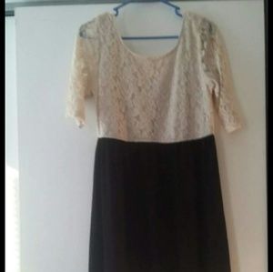 Black and White Dress