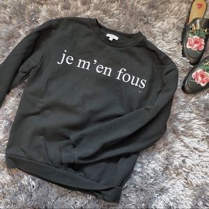 Rad “je m’en fous” Sweatshirt