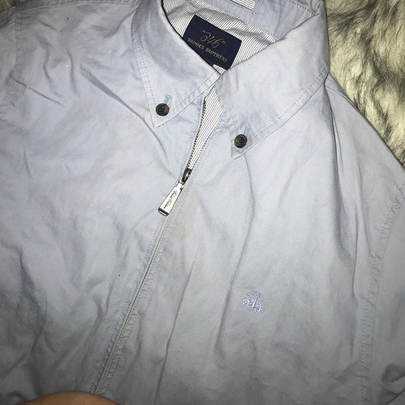 Small Brooks Brothers Zip Up Jacket - Picture 2 of 4