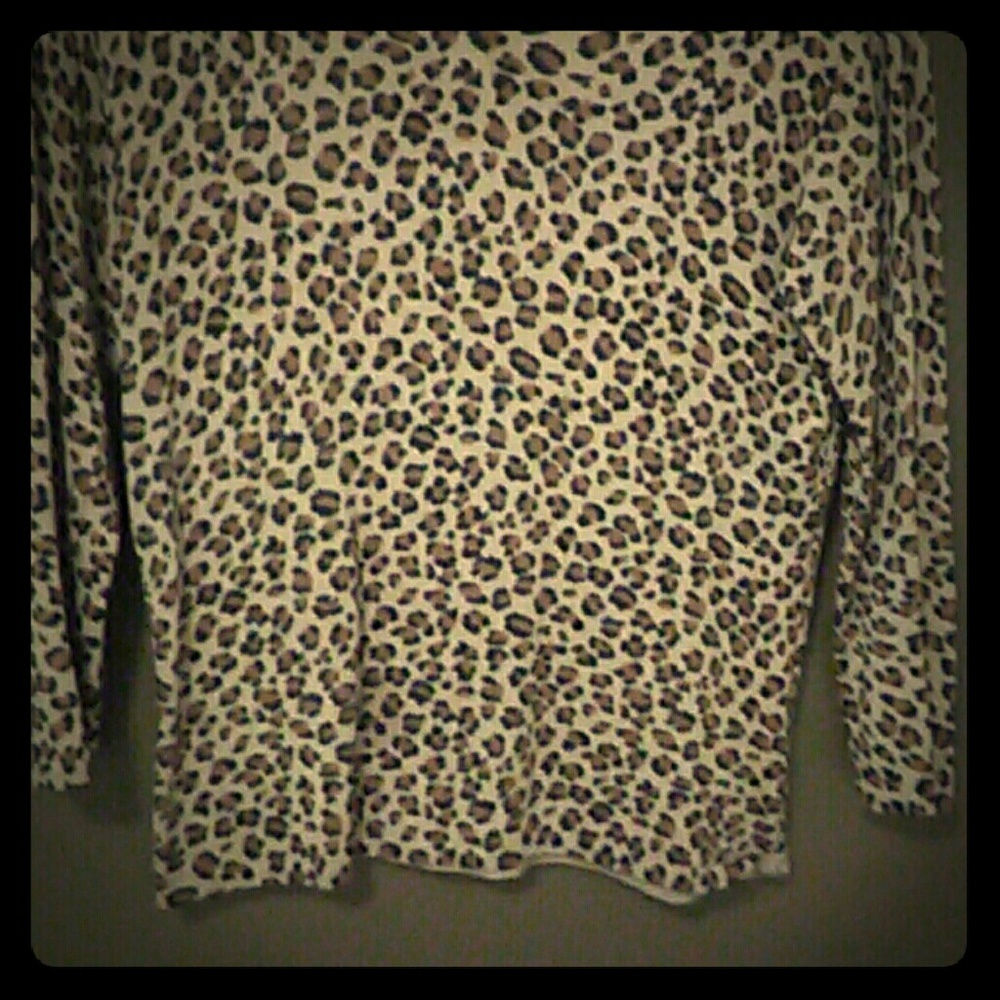 Cheeta Print Sweater