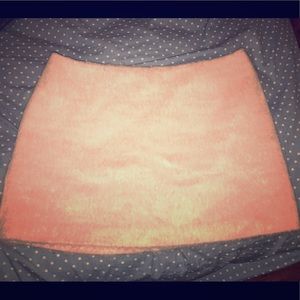 Posh Pink fluffy skirt - short - A line