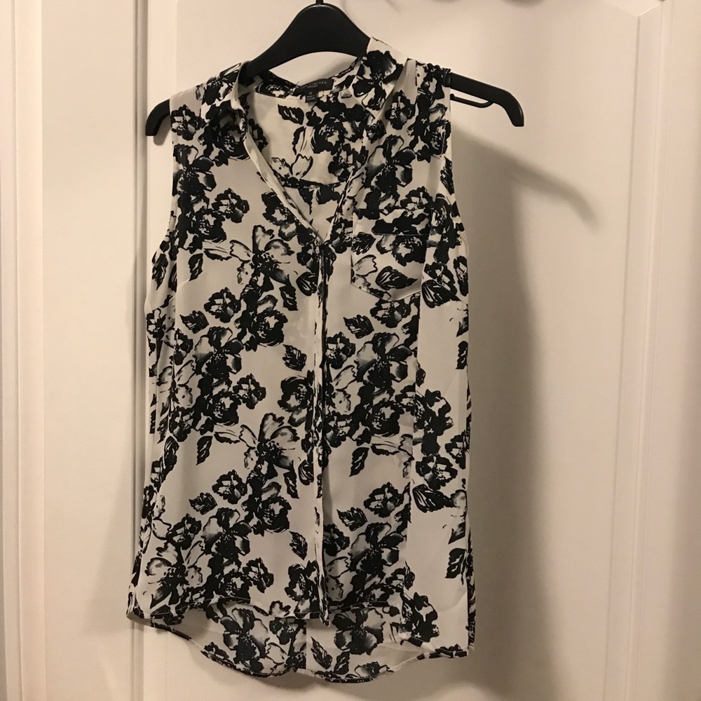The Limited Sleeveless Ashton Blouse.
