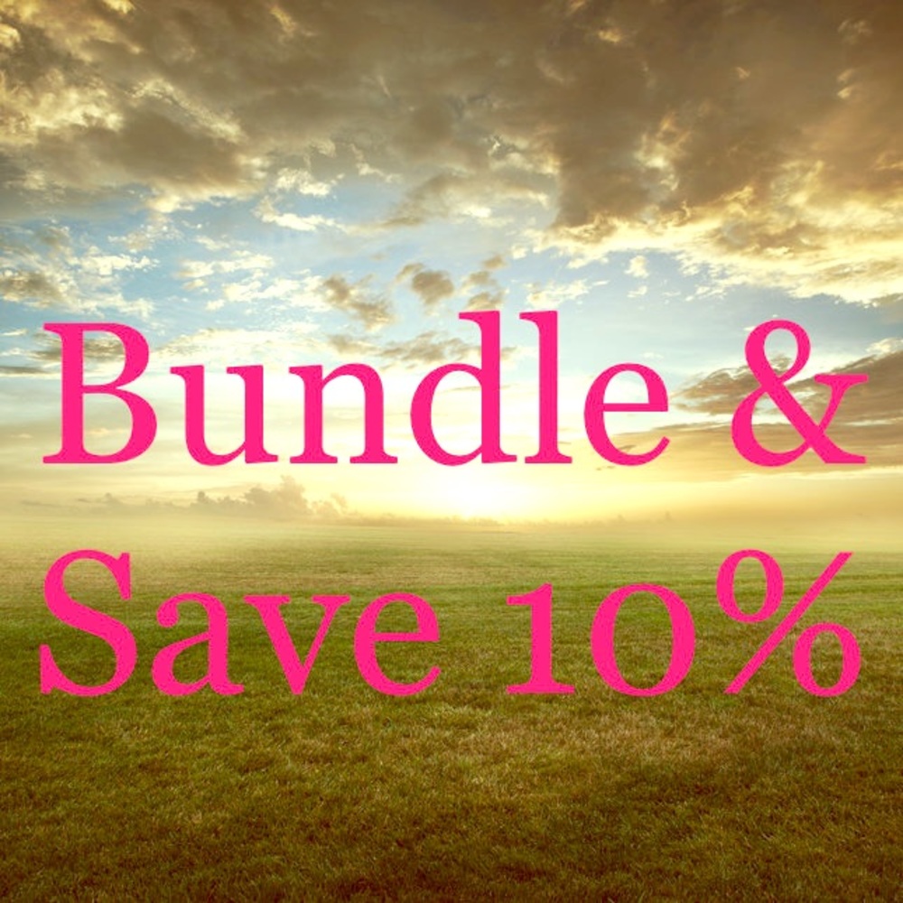 Bundle and save 10% on 3 or more items.