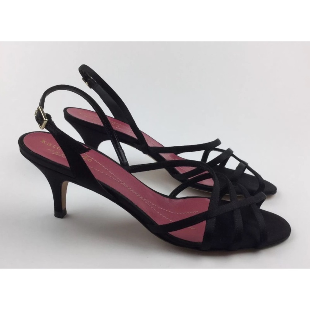 Kate Spade black strappy Sandles
