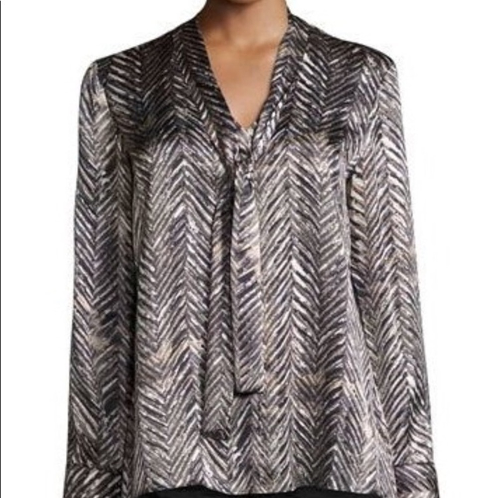 Lafayette 148 New York Silk Blouse