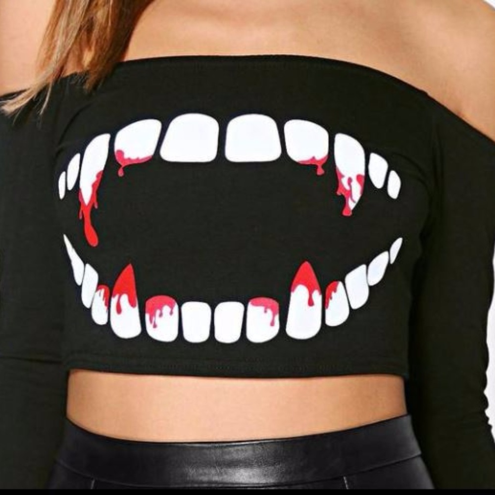 Boohoo Black Crop Top - Picture 3 of 8