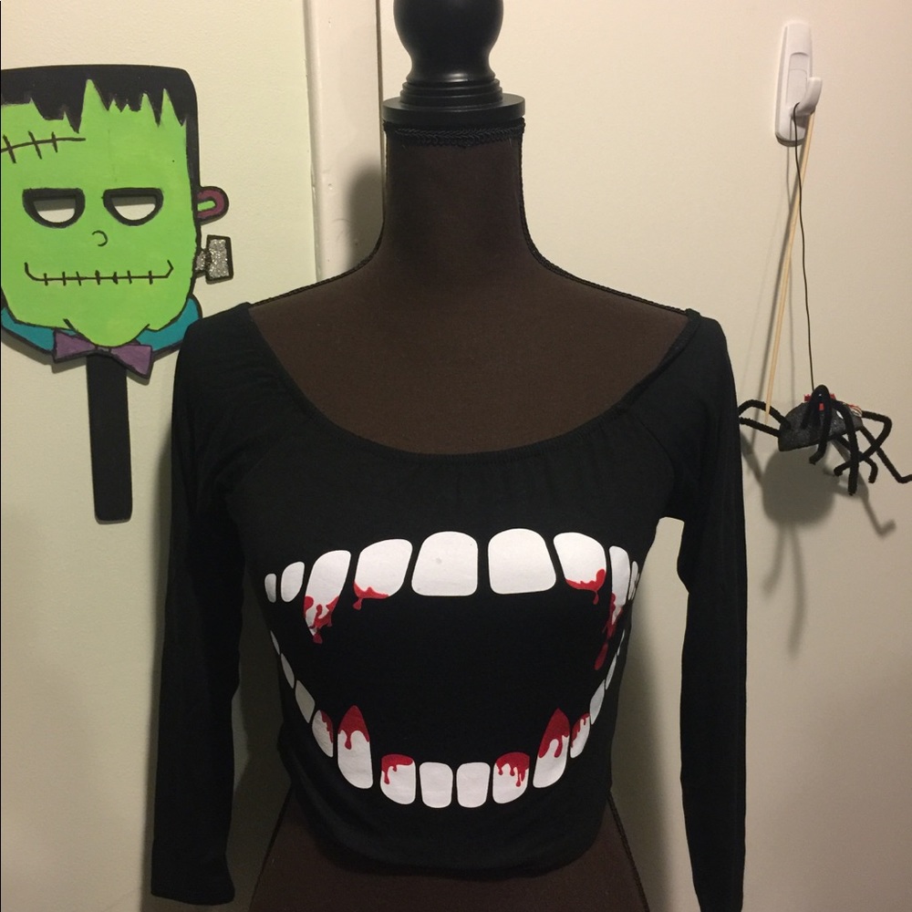 Boohoo Black Crop Top - Picture 6 of 8