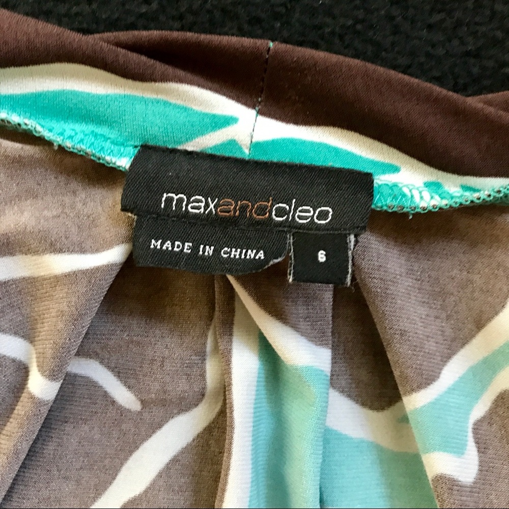 LAST CHANCE Blue and Brown dress from Max and Cleo - Picture 4 of 4