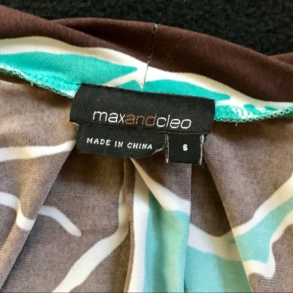 LAST CHANCE Blue and Brown dress from Max and Cleo - Picture 4 of 4