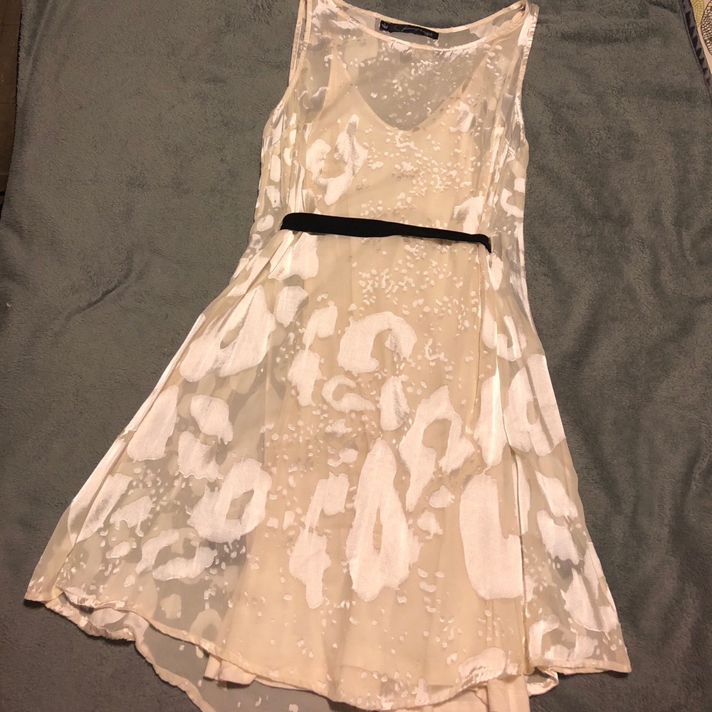White/cream dress