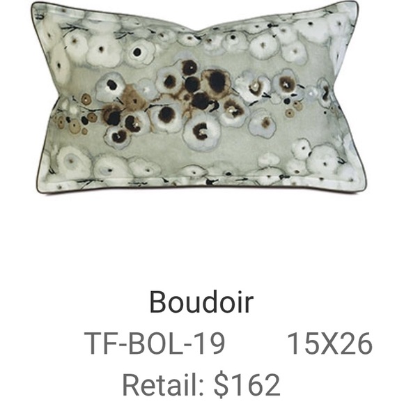 Eastern Accents Laura Spa Boudoir Pillow Cover NEW - Picture 4 of 4