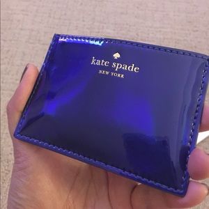 Kate spade blue wallet