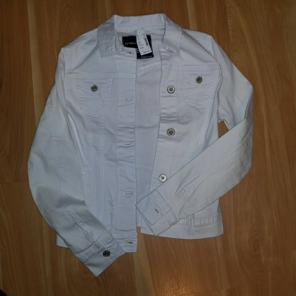 White Denim Jacket Maurices