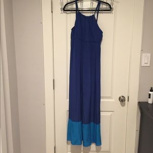 Old navy blue maxi dress