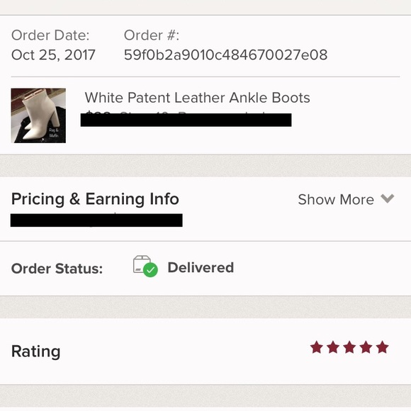 White Patent Leather Ankle Boots- - Picture 7 of 8