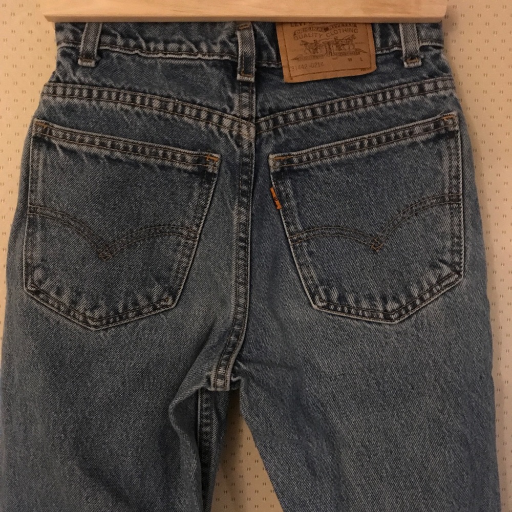 Tiny vintage orange tab Levi's! - Picture 2 of 8