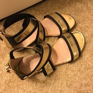 Stuart Weitzman ankle strap sandals