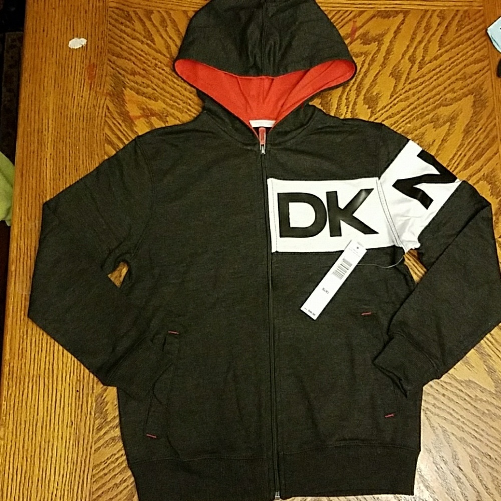 DKNY LOGO HOODIE