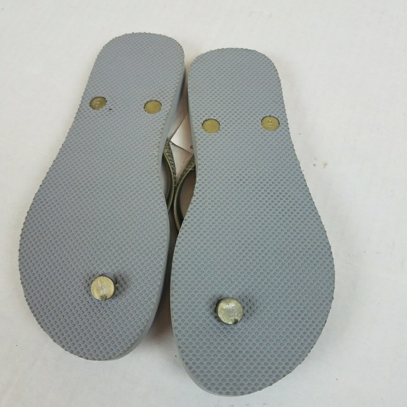 J CREW GREY SLIPPER TONG - Picture 6 of 8