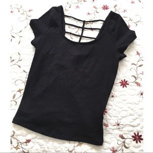 🔴NWT Material Girl caged shirt