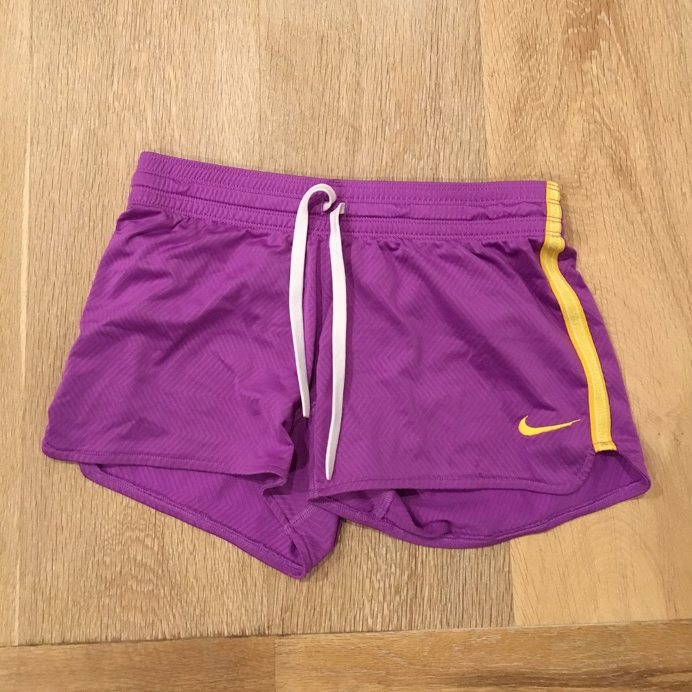 Nike Purple Dry Fit Running Shorts