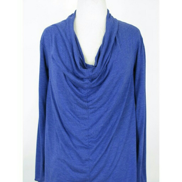 4/$25 Alternative Apparel Draped Long Sleeve Top - Picture 2 of 6