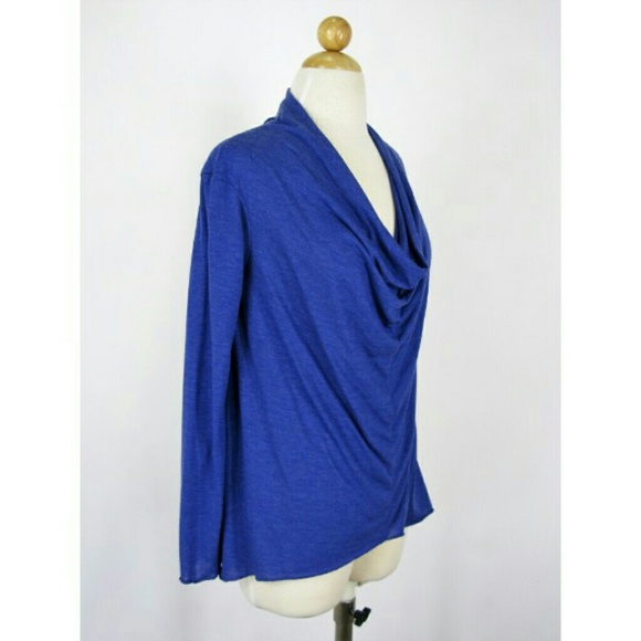 4/$25 Alternative Apparel Draped Long Sleeve Top - Picture 3 of 6