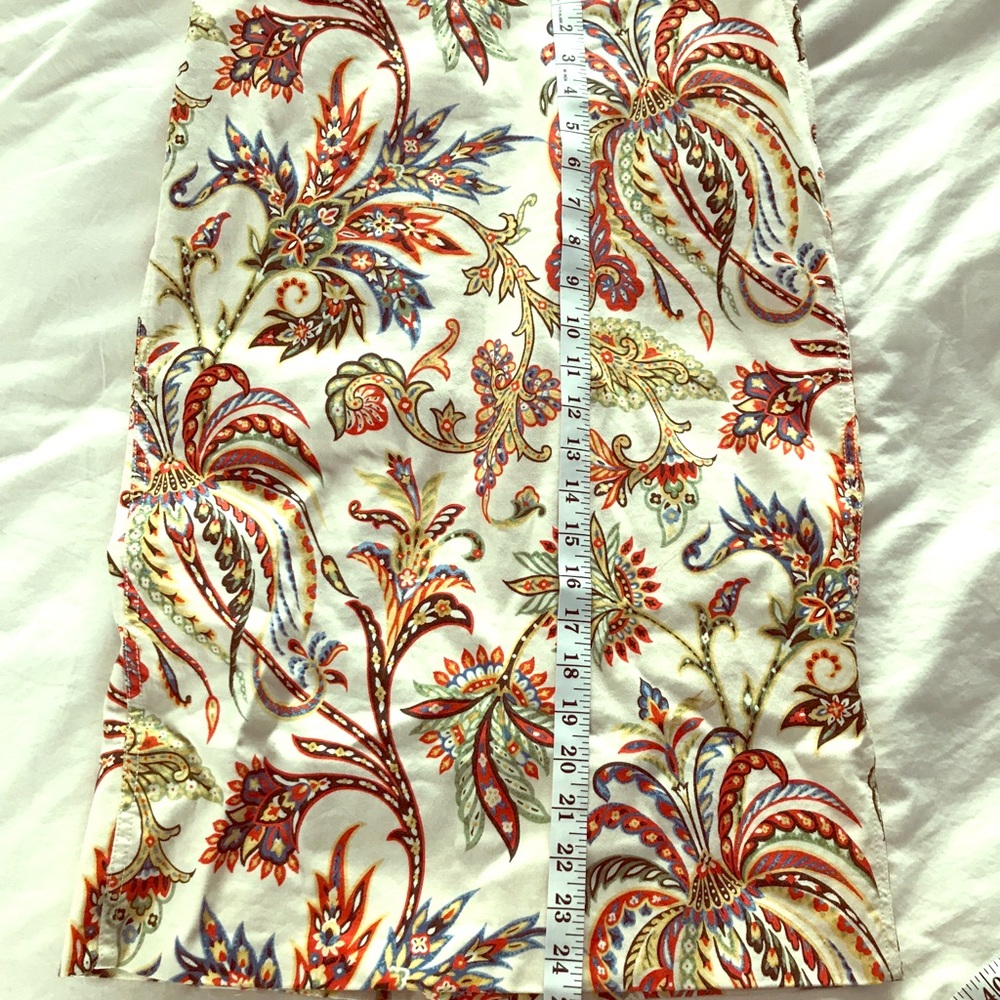 Gorgeous printed skirt from Zara