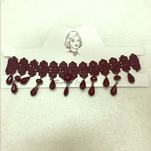 Elegant Black laced choker