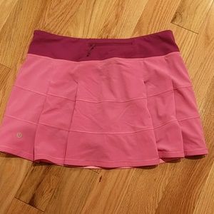 Lululemon pace rival skirt EUC 8 Tall