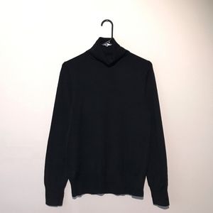 J. CREW Black Turtleneck Sweater