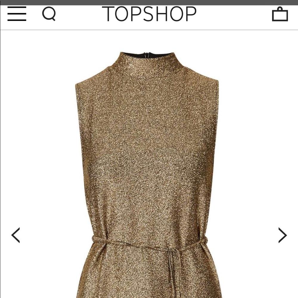 Gold Dress