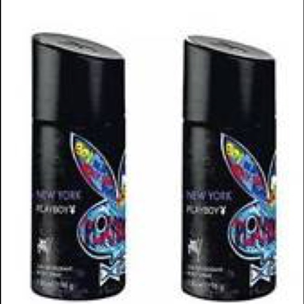 Play boy New York body sprey pack of 2