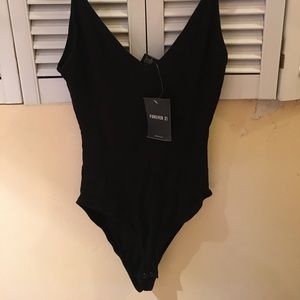 Black body suit F21 NWT NEVER WORN