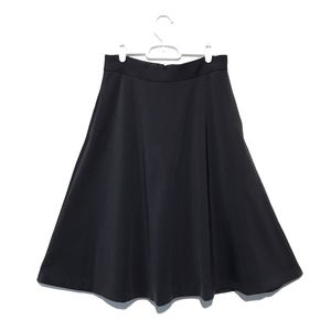 BANANA REPUBLIC Black Midi Skirt