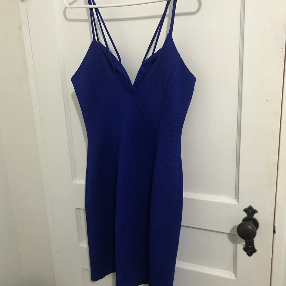 Guess Blue Bodycon Dress