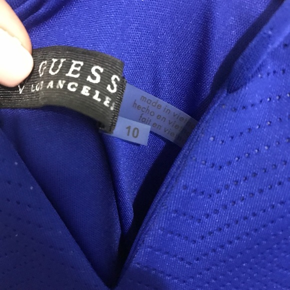 Guess Blue Bodycon Dress - Picture 4 of 4
