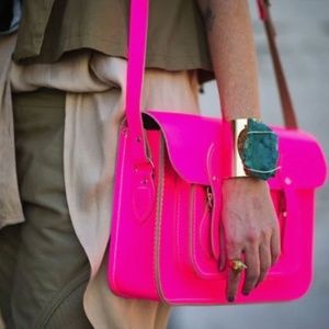 Cambridge Satchel Co. Crossbody Bag - Hot Pink