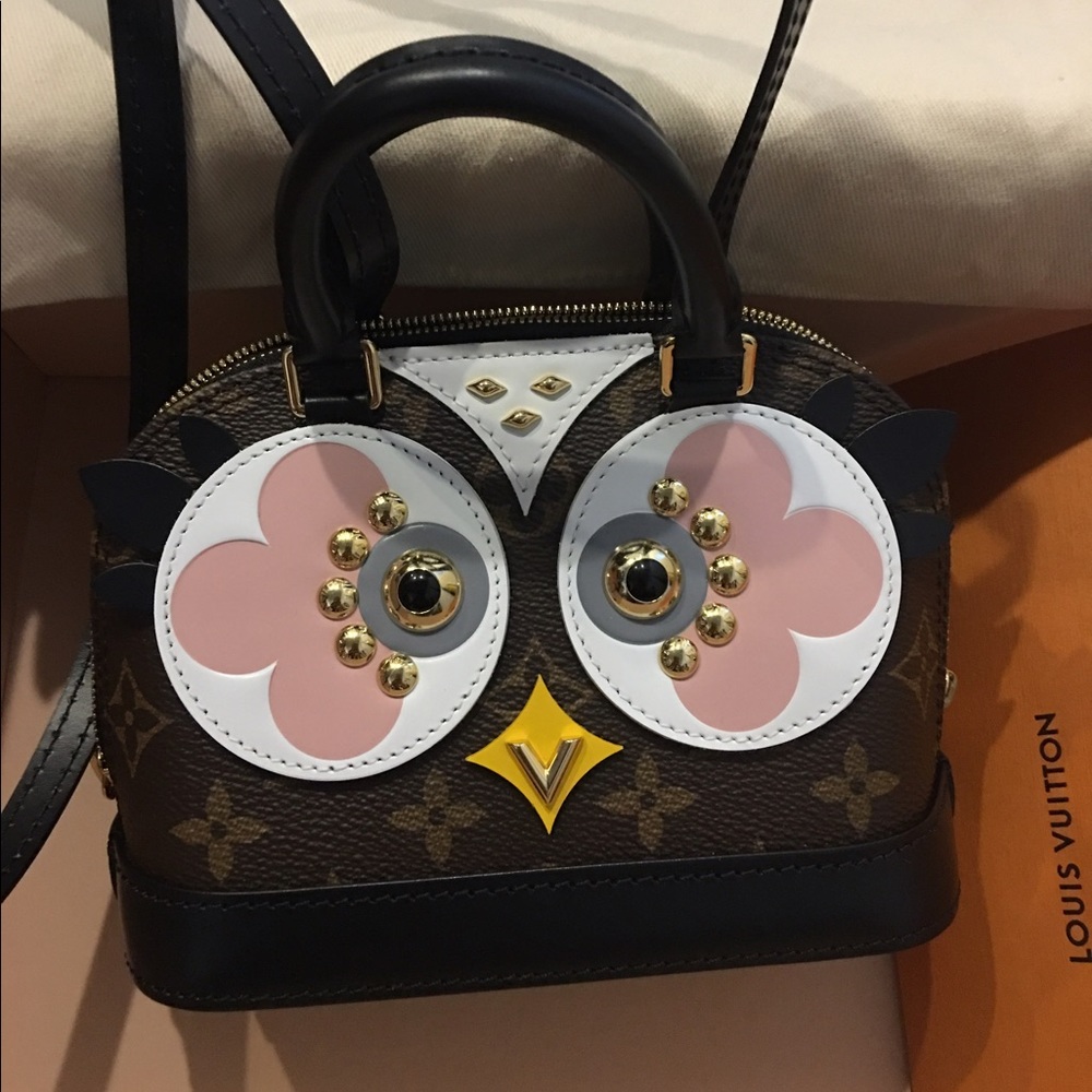 Louis Vuitton lovely bird nano alma