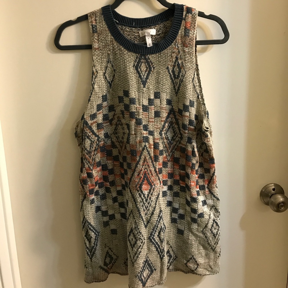 Boho Chic Knit Tank