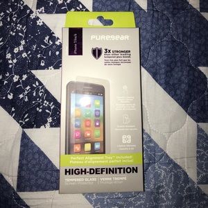 iPhone tempered glass