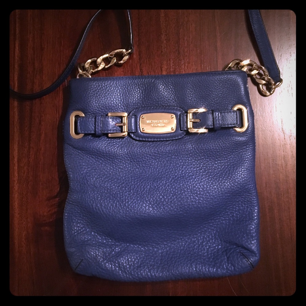 Michael Kors royal blue crossbody