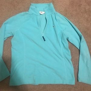 Teal vineyard vines fleece size M women's