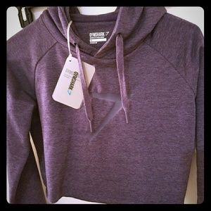 Gymshark Crop Hoodie XS, NEW